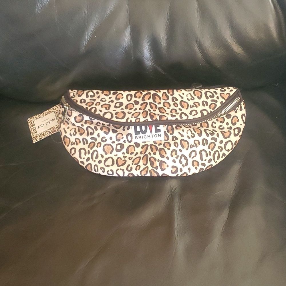 Brighton Wild Cat Belt Bag - Love Brighton - Animal heart print  - Crossbody